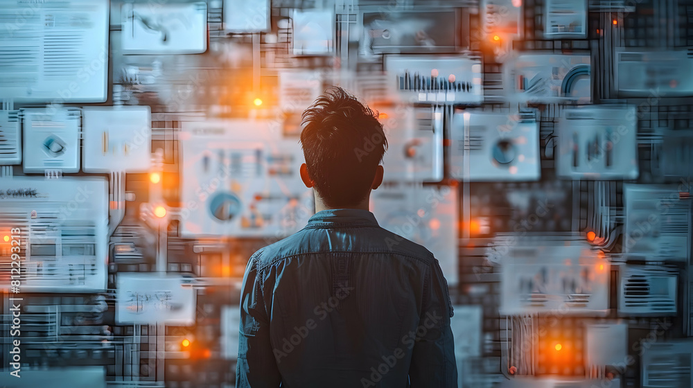 Career Path Visualization Board: An individual visualizes goals and milestones in realistic concept for career development Stock Photo Career Path Visualization Board: An individual visualizes goals and milestones in realistic concept for career development Stock Photo