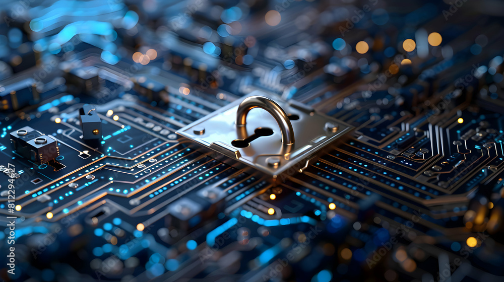 Photo realistic concept of Privacy Enhancing Technologies: Tech companies develop solutions to boost security and compliance in handling personal data on Photo Stock Photo realistic concept of Privacy Enhancing Technologies: Tech companies develop solutions to boost security and compliance in handling personal data on Photo Stock