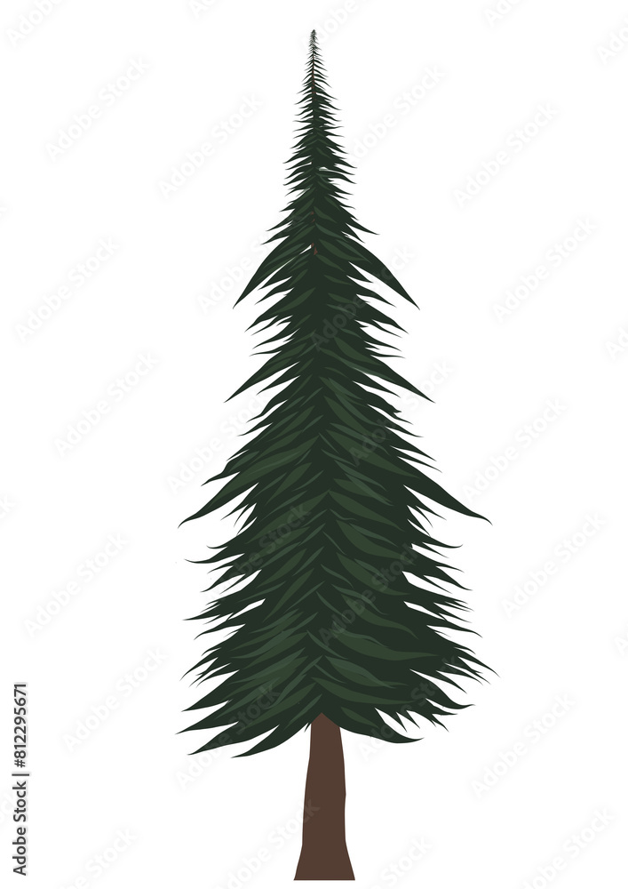 Tree for cartoon animation and others Tree for cartoon animation and others