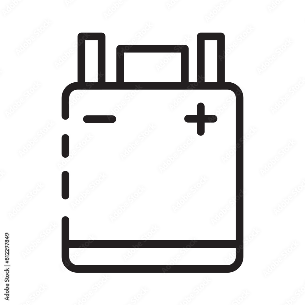 Energy Parts Power Line Icon Energy Parts Power Line Icon