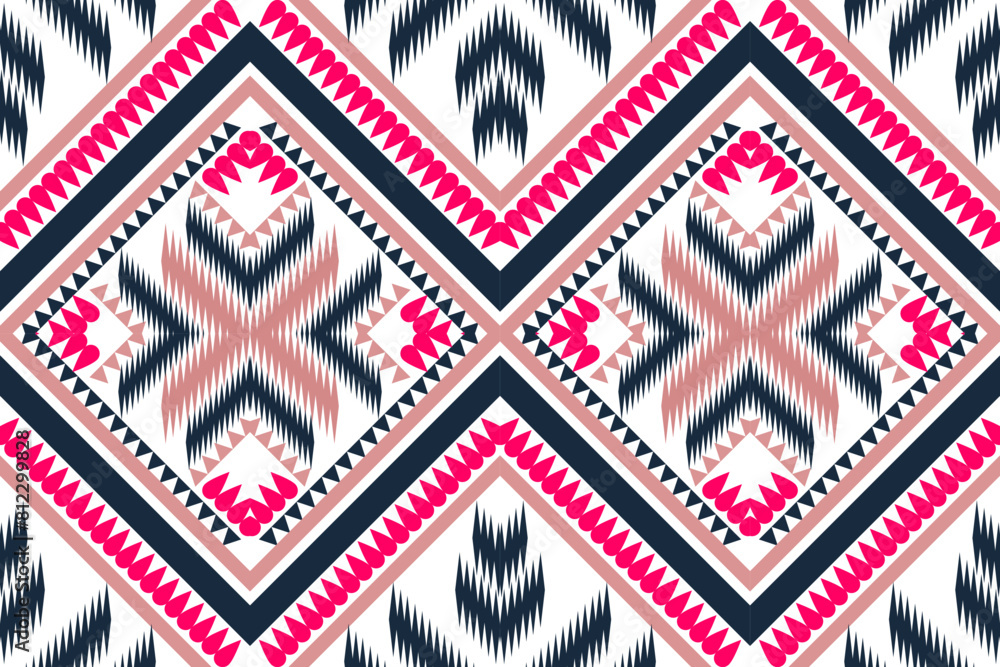 custom made wallpaper toronto digitalfloral paisley embroidery on white background.Ikat ethnic oriental seamless pattern traditional.Aztec style abstract vector illustration.design for texture,fabric,clothing,wrapping,decoration.