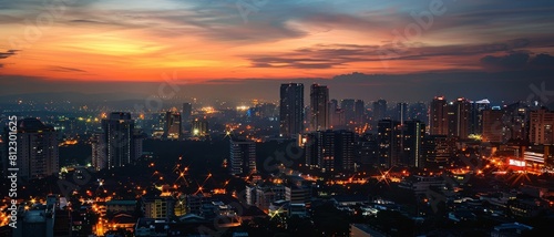 Cityscapes at dusk. Magnificent picture captures.