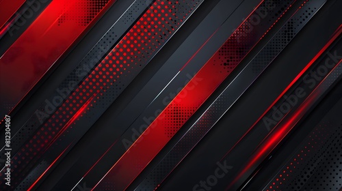 red and black background