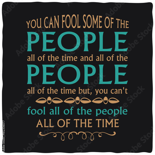 typography vector inspirational poster design, with bold letters that blend style and readability against the black backdrop.