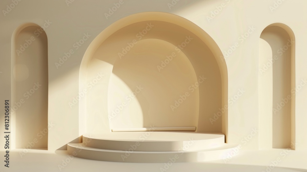 Podium Pedestal for Product Presentation. Display Podium. Podium Pedestal for Product Presentation. Display Podium.