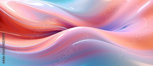 Abstract wavy wallpaper, Modern 3d abstract fluid swirl colorful background