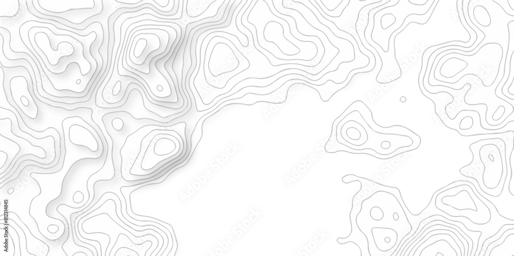 Vector geography landscape Topo contour map on white background, Topographic contour lines. Seamless pattern with lines Topographic map. Geographic mountain relief diagram line wave carve pattern. Vector geography landscape Topo contour map on white background, Topographic contour lines. Seamless pattern with lines Topographic map. Geographic mountain relief diagram line wave carve pattern.