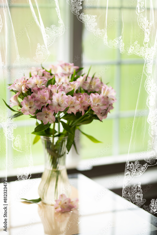 Bouquet of pink flowers Bouquet of pink flowers
