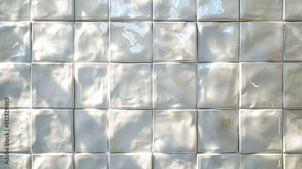3D rendering of a ceramic tiles. 3D rendering of a ceramic tiles.