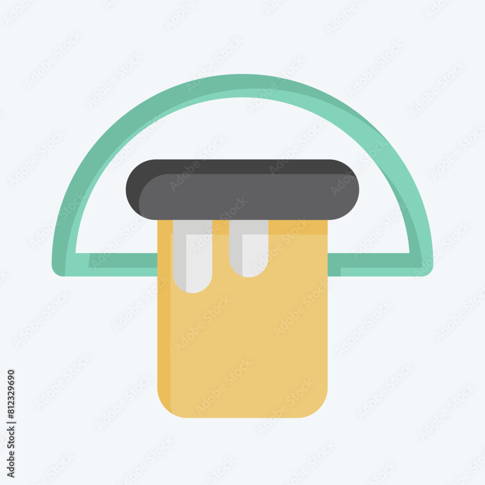 Icon Bucket. related to Hygiene symbol. flat style. simple design illustration Icon Bucket. related to Hygiene symbol. flat style. simple design illustration