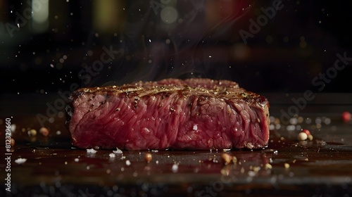 Mouthwatering medium rare Steak: Juicy, Delicious, and Gorgeous