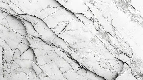 Black and white image of marble texture. photo