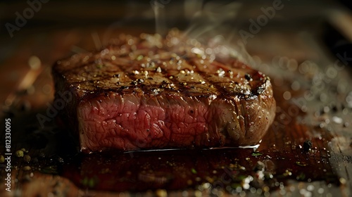 Mouthwatering medium rare Steak: Juicy, Delicious, and Gorgeous