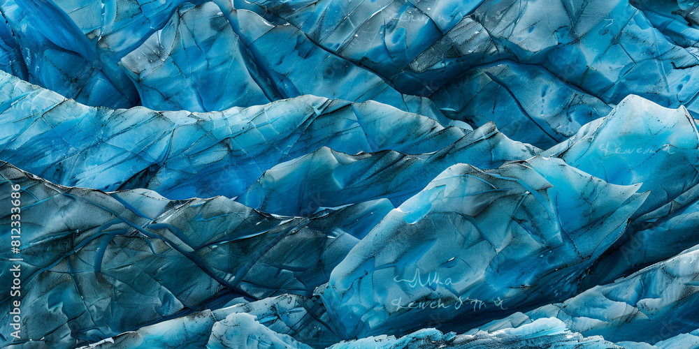 custom made wallpaper toronto digitalBlue Glacier: "Frozen Peaks" / "Icy Majesty" , Glacial Textures Unveiled / Frozen Blue Abyss
