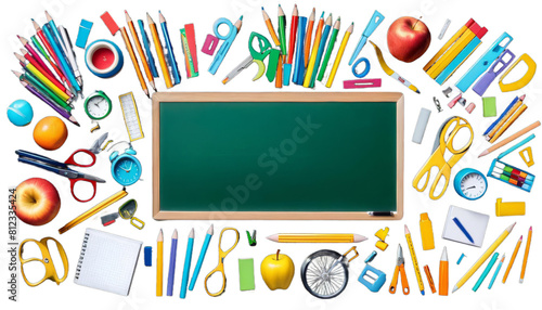 banner background site school back text to education stationery supply copy space dark concept write read learn accessory office creative study blank classroom college student vignetting drawing hand