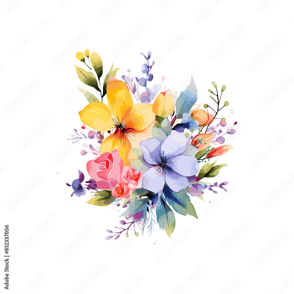 a painting of flowers and the word spring a painting of flowers and the word spring