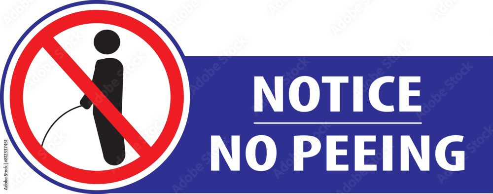 Do not pee in this area sign vector.eps Do not pee in this area sign vector.eps