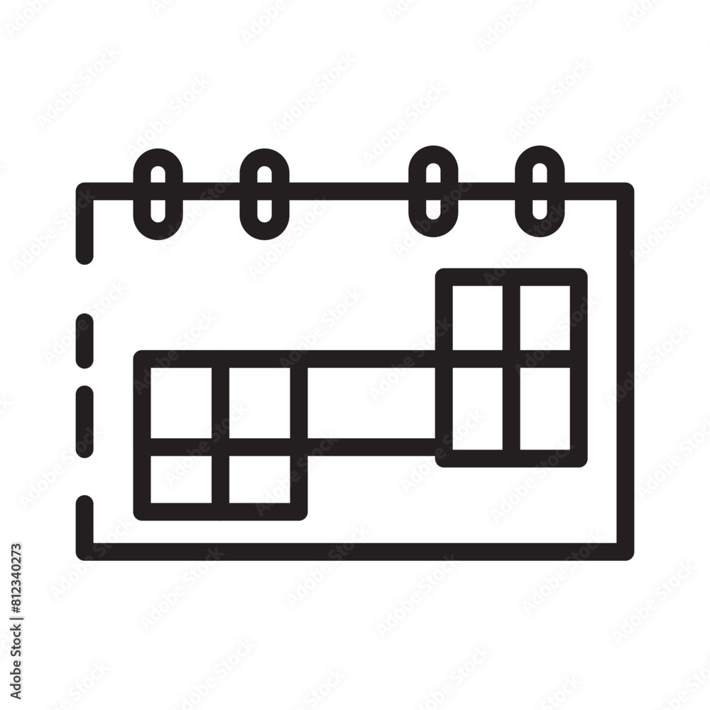 Calendar Currency Salary Line Icon Calendar Currency Salary Line Icon
