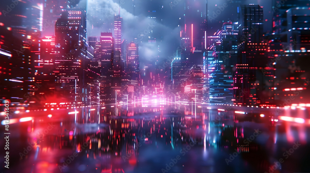 Cybernetic Warfare Erupts in Neon-Lit Dystopian Cityscape as Rogue Threatens Underground Resistance Cybernetic Warfare Erupts in Neon-Lit Dystopian Cityscape as Rogue Threatens Underground Resistance
