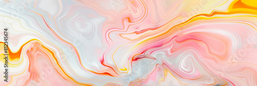 a soft and gentle abstract background with swirling patterns of pastel colors, generative AI
