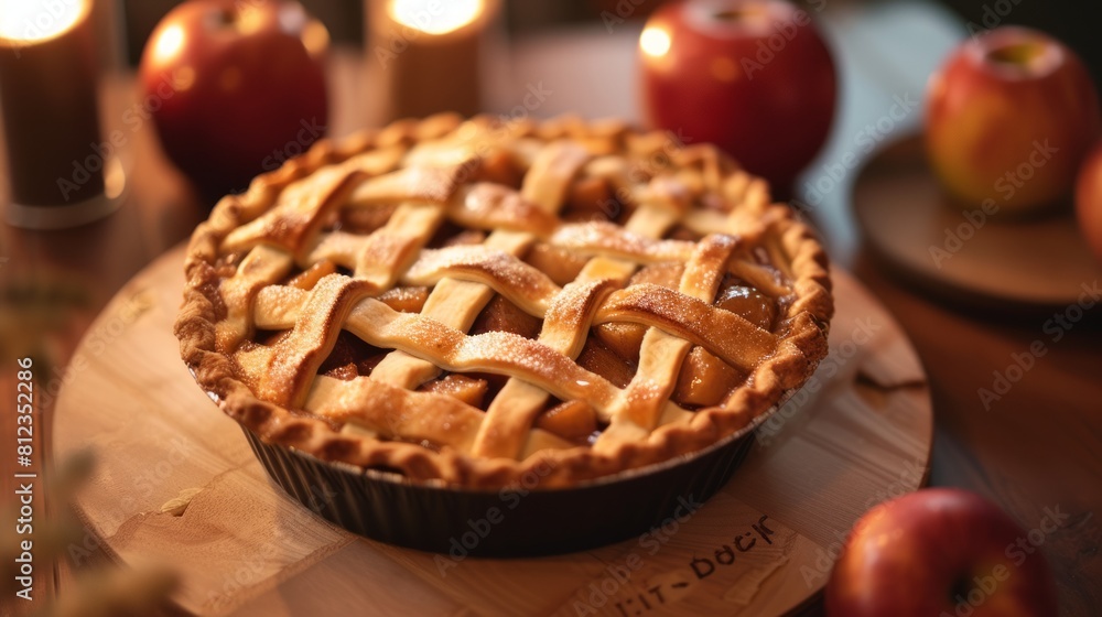 Baking tasty Apple pie, Stock photo Baking tasty Apple pie, Stock photo