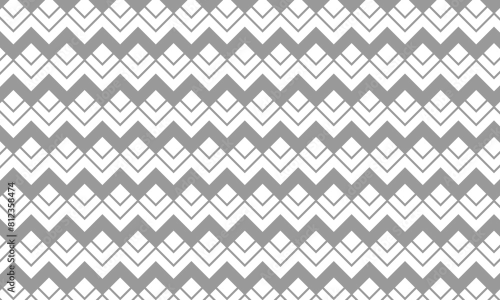 abstract simple monochrome geometric grey wave line pattern.