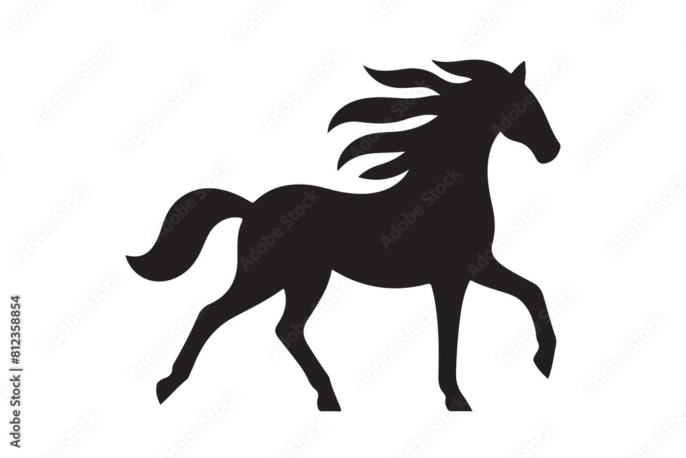 isolated black silhouette of a horse collection, Set of horse silhouette vector. A silhouette of a running horse, horse silhouette vector illustration isolated black silhouette of a horse collection, Set of horse silhouette vector. A silhouette of a running horse, horse silhouette vector illustration