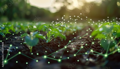 Imagine a series of nanotech sensors embedded in agricultural fields to monitor crop health and environmental conditions
