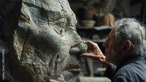 Imagine a stone carver meticulously restoring an ancient statue, preserving the artistry of a longlost civilization