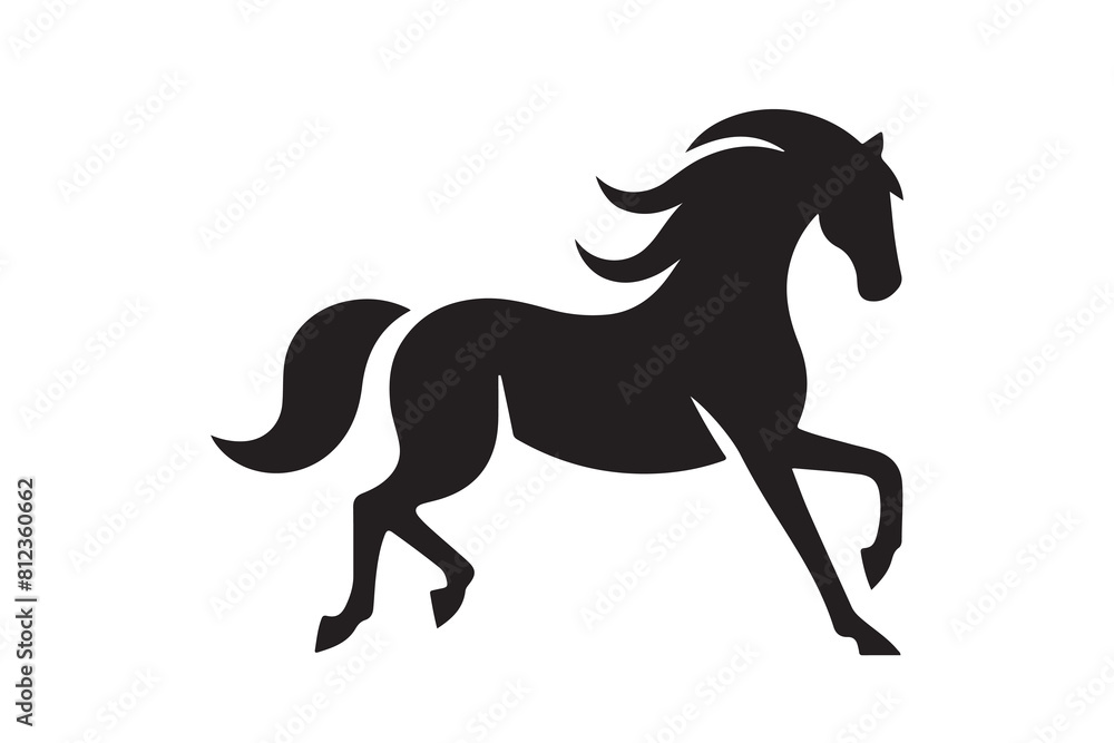 isolated black silhouette of a horse collection, Set of horse silhouette vector. A silhouette of a running horse, horse silhouette vector illustration isolated black silhouette of a horse collection, Set of horse silhouette vector. A silhouette of a running horse, horse silhouette vector illustration
