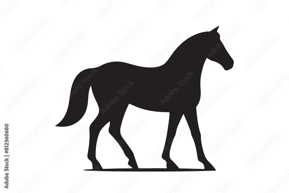 isolated black silhouette of a horse collection, Set of horse silhouette vector. A silhouette of a running horse, horse silhouette vector illustration isolated black silhouette of a horse collection, Set of horse silhouette vector. A silhouette of a running horse, horse silhouette vector illustration