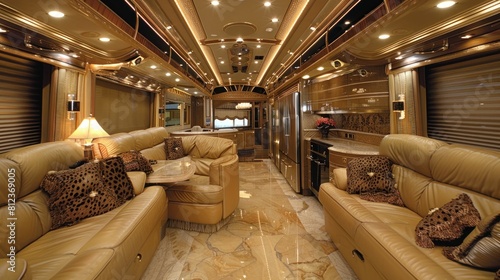 luxury bus interior