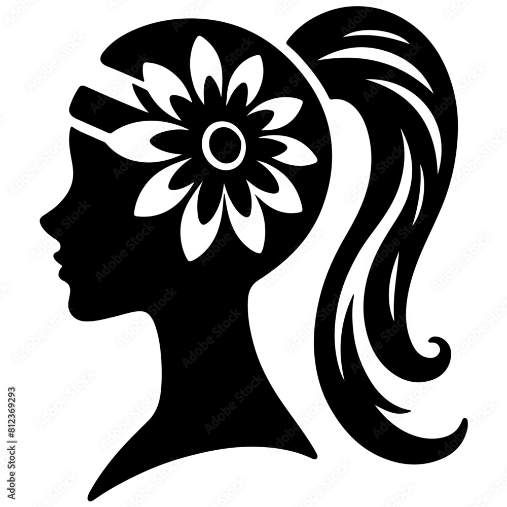 Elegant Portrait of a Beautiful Woman, Perfect for Fashion and Beauty Projects Elegant Portrait of a Beautiful Woman, Perfect for Fashion and Beauty Projects