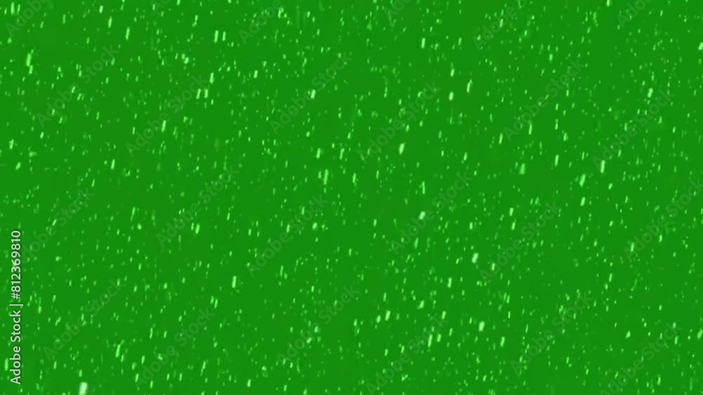 Heavy snowfall on green screen animation. Heavy snowfall on green screen animation.