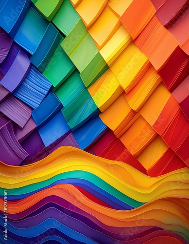 colores de la bandera LGBT  imagen 2 