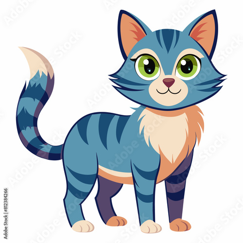 white-background-cat