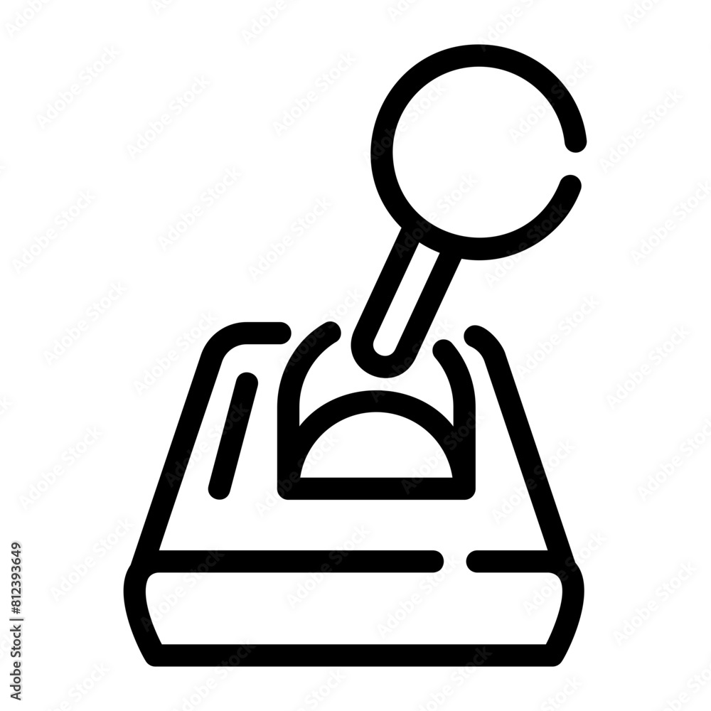 arcade stick outline icon arcade stick outline icon
