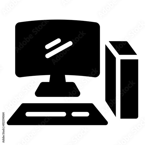 pc glyph icon