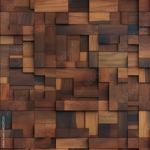 Wood surface digital art seamless pattern  the design for apply a variety of graphic works