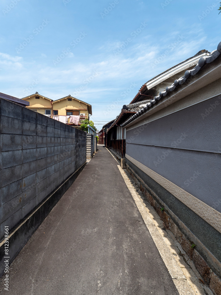 大阪府平野区 住宅密集地の路地