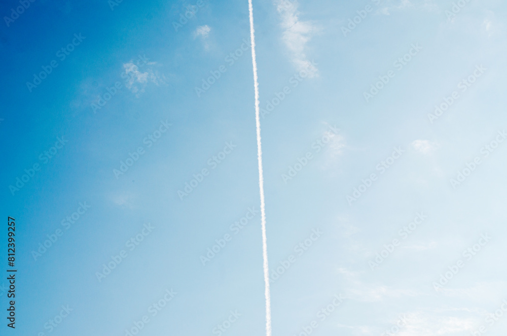 royal rain in the sky.A straight line of clouds with the sky. royal rain in the sky.A straight line of clouds with the sky.