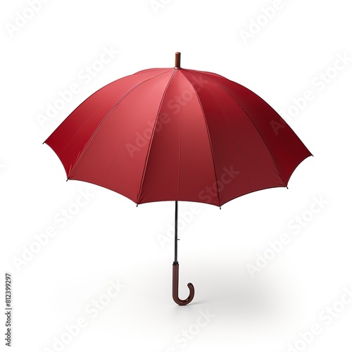 Umbrella brickred photo