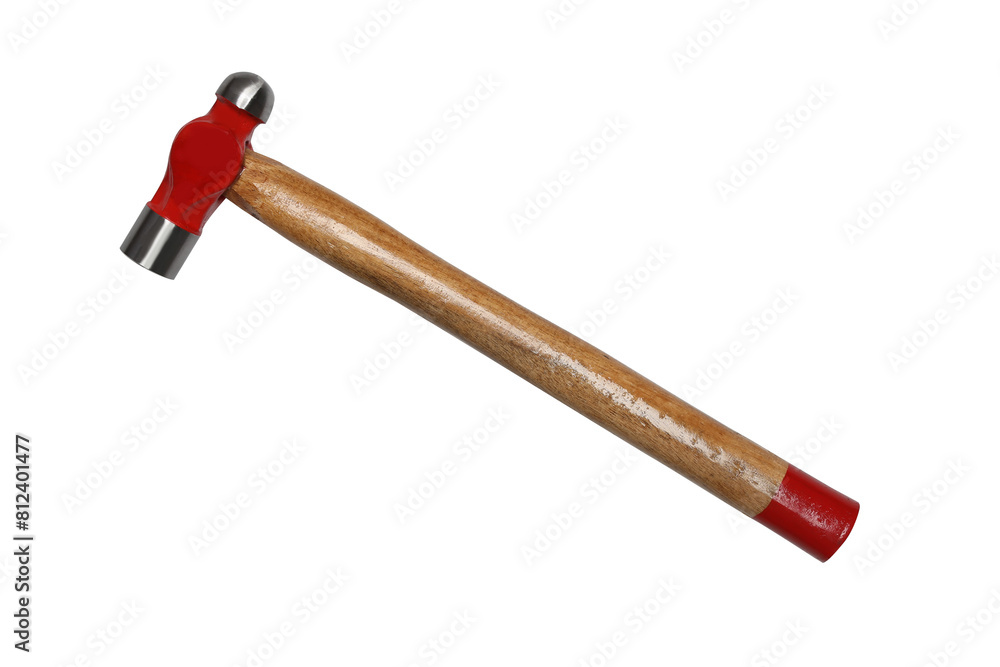 ball pein hammer isolated on white background ball pein hammer isolated on white background