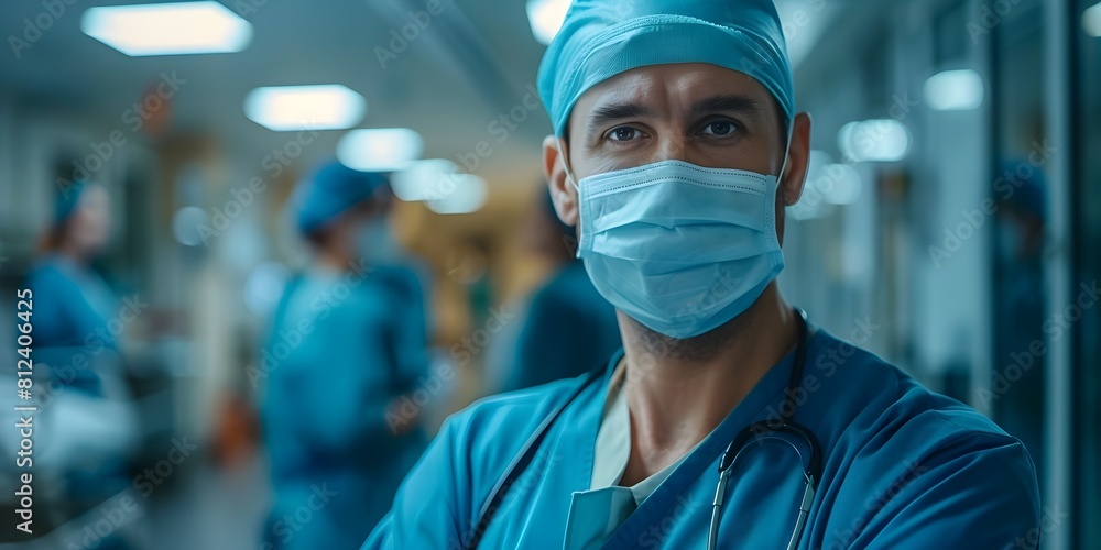 Healthcare Worker Portrayal Showcasing Resilience and Recovery in Pandemic Healthcare Worker Portrayal Showcasing Resilience and Recovery in Pandemic