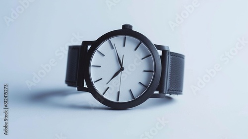 A wristwatch, a timeless companion to the modern individual, seamlessly blends fashion and function in its elegant design. Crafted with precision and ingenuity, it serves as a testament to human 