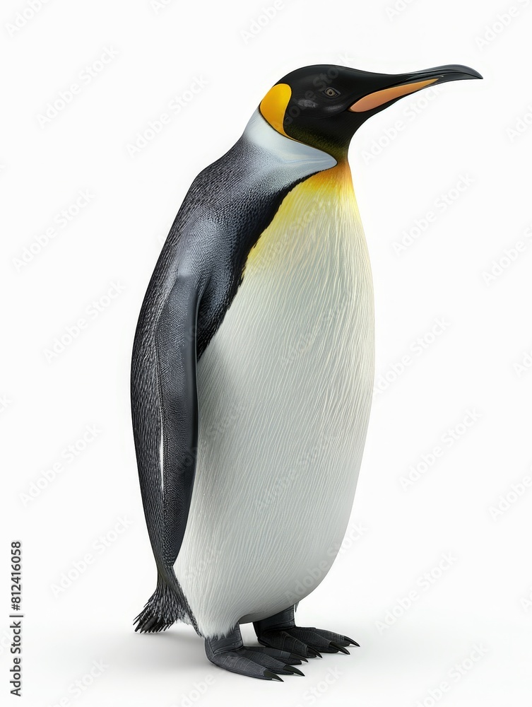 Obraz premium penguin isolated on white background