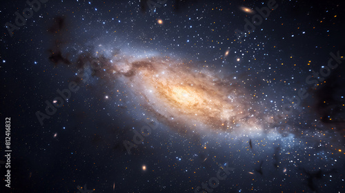 space galaxy in space