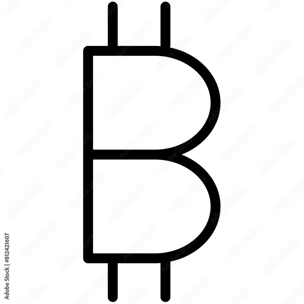 Obraz premium UI Interface Outline Icon Pack