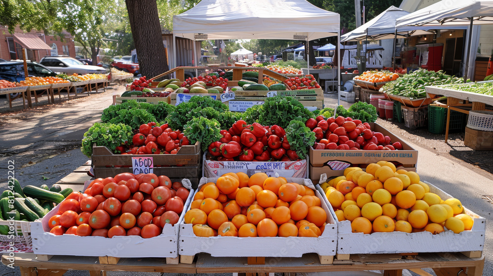 Selling produce at farmers markets or to local restaurants. Generative AI. Selling produce at farmers markets or to local restaurants. Generative AI.