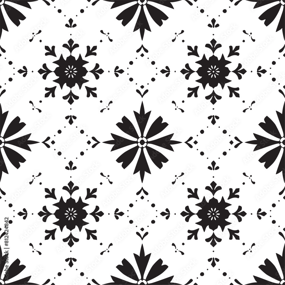 Obraz premium Collection of seamless ornamental vector patterns and swatches